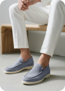 Portofino Suede Loafers