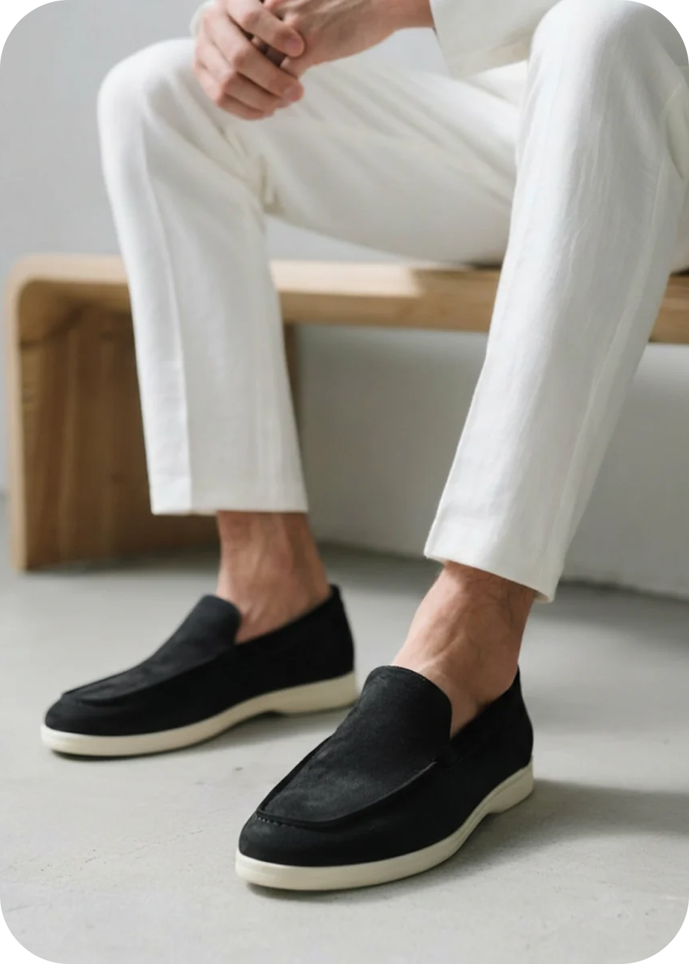 Portofino Suede Loafers