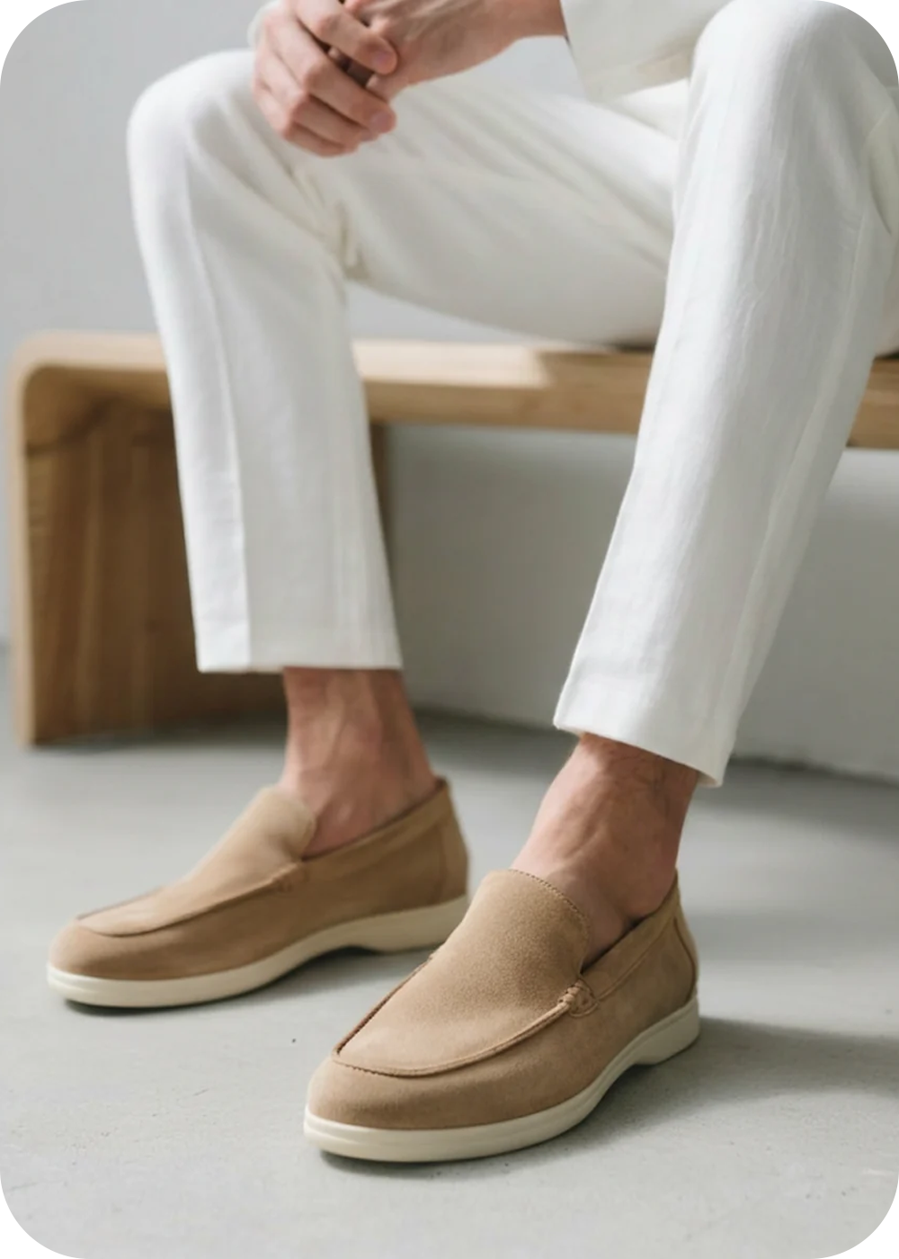 Portofino Suede Loafers
