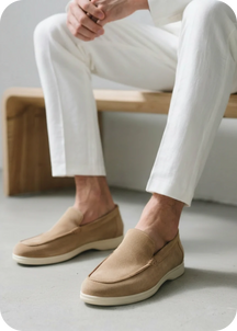 Portofino Suede Loafers