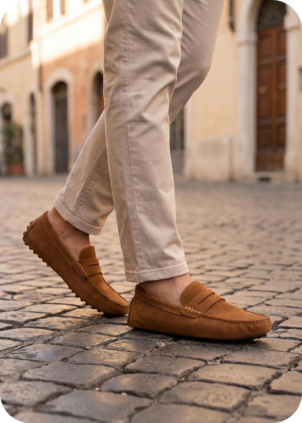 London Men's Suede Loafers