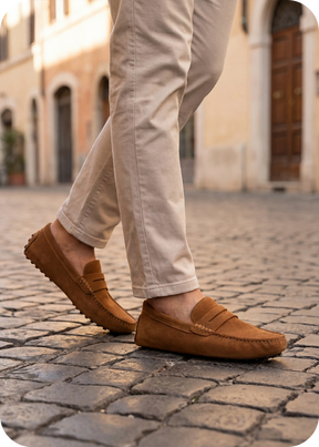 London Men's Suede Loafers