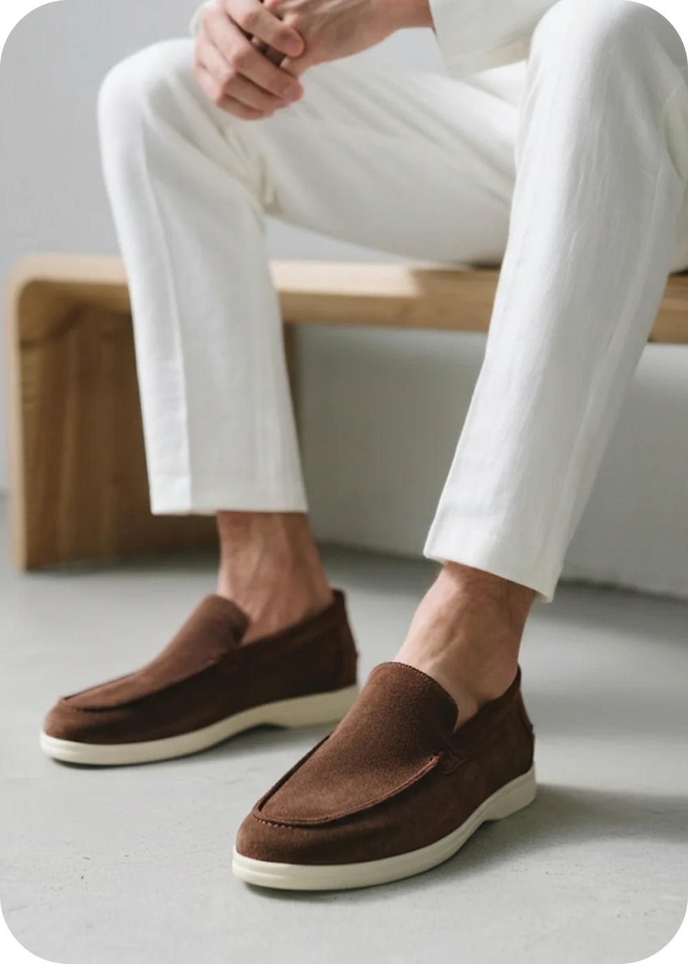 Portofino Suede Loafers