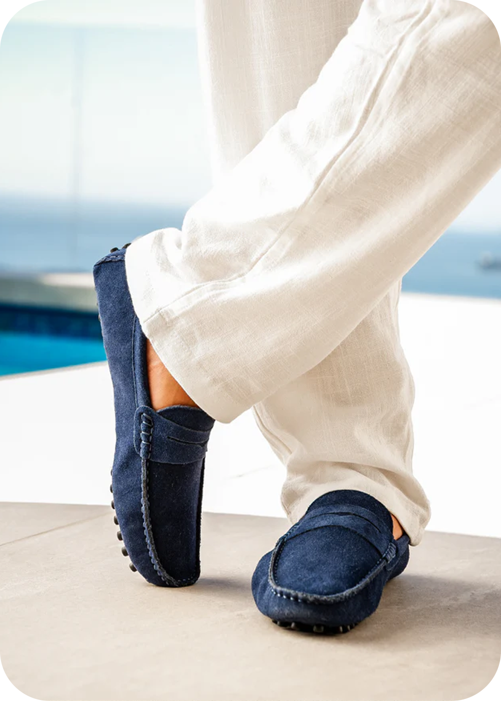 London Suede Loafers