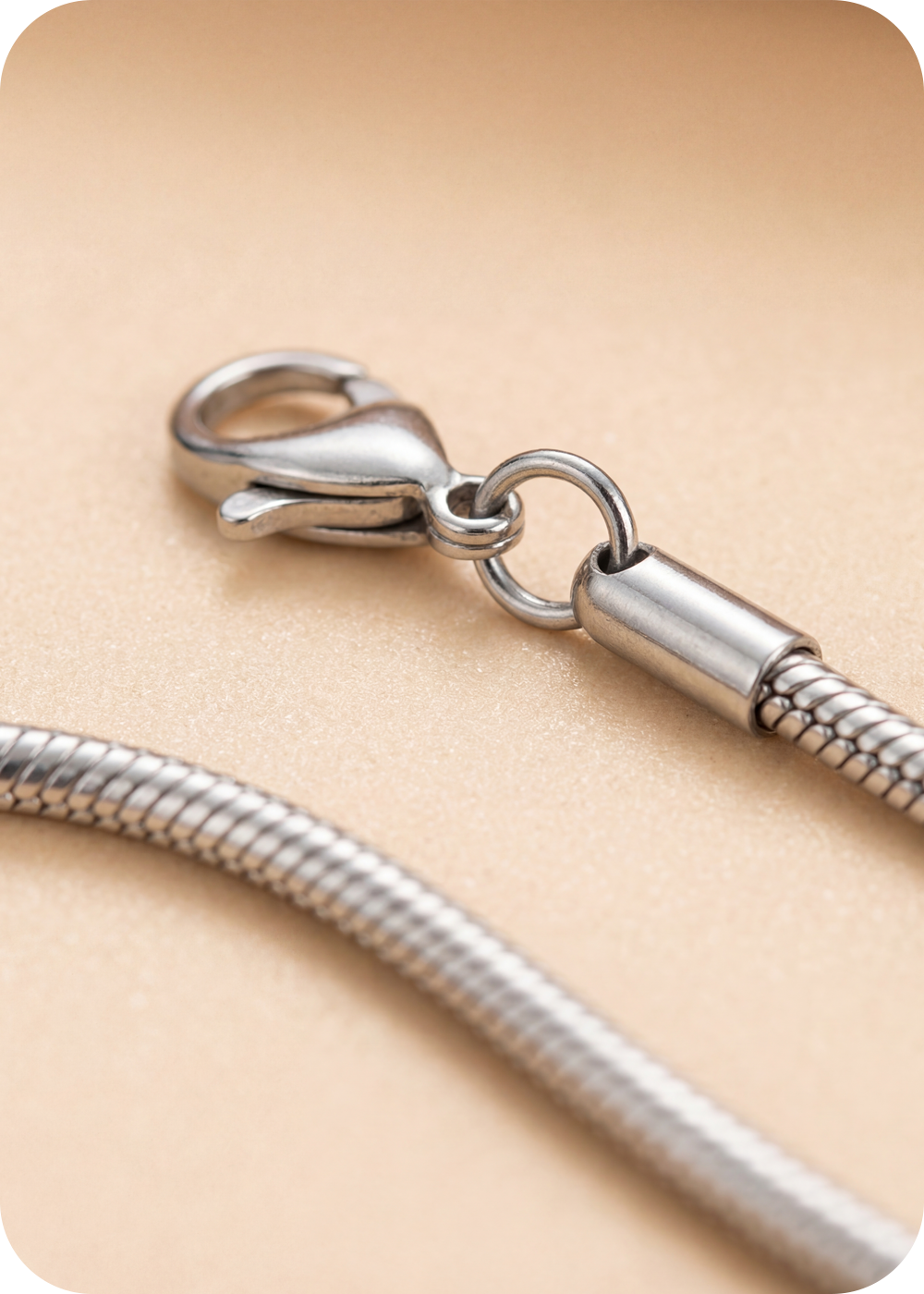 CL Men's Silver Bracelet