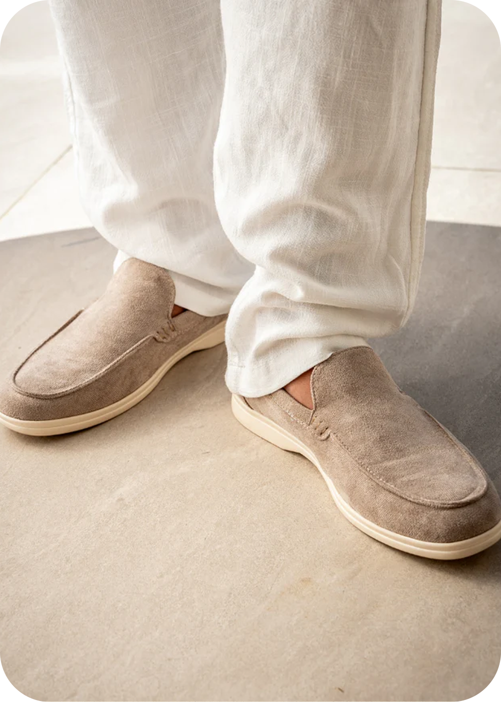 Portofino Suede Loafers