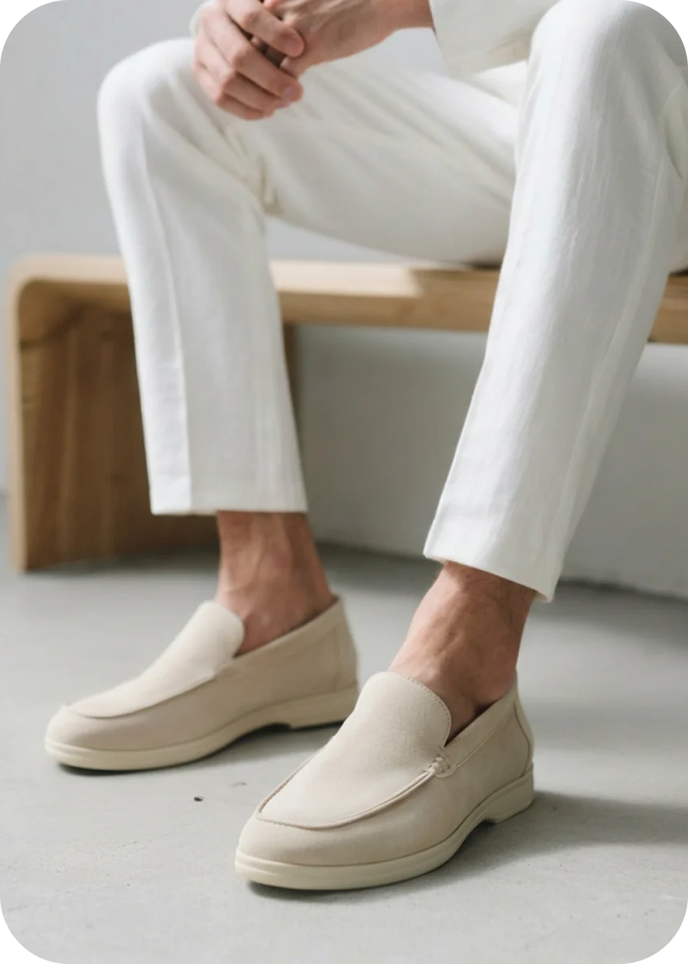 Portofino Suede Loafers