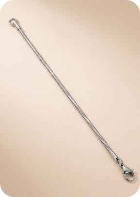 CL Men's Silver Bracelet