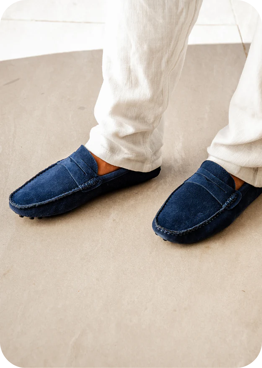 London Suede Loafers