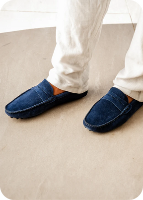 London Suede Loafers
