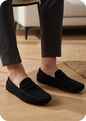London Men's Suede Loafers