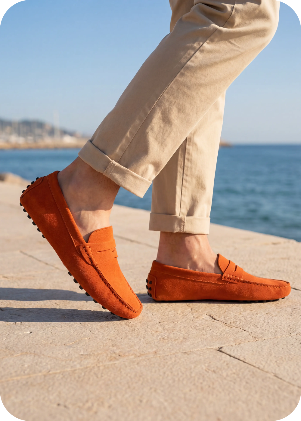 London Men's Suede Loafers