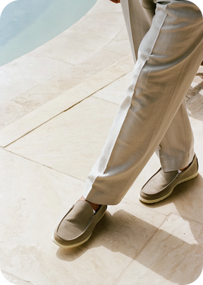 Portofino Suede Loafers