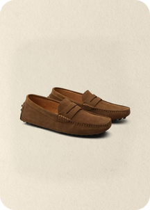 London Suede Loafers