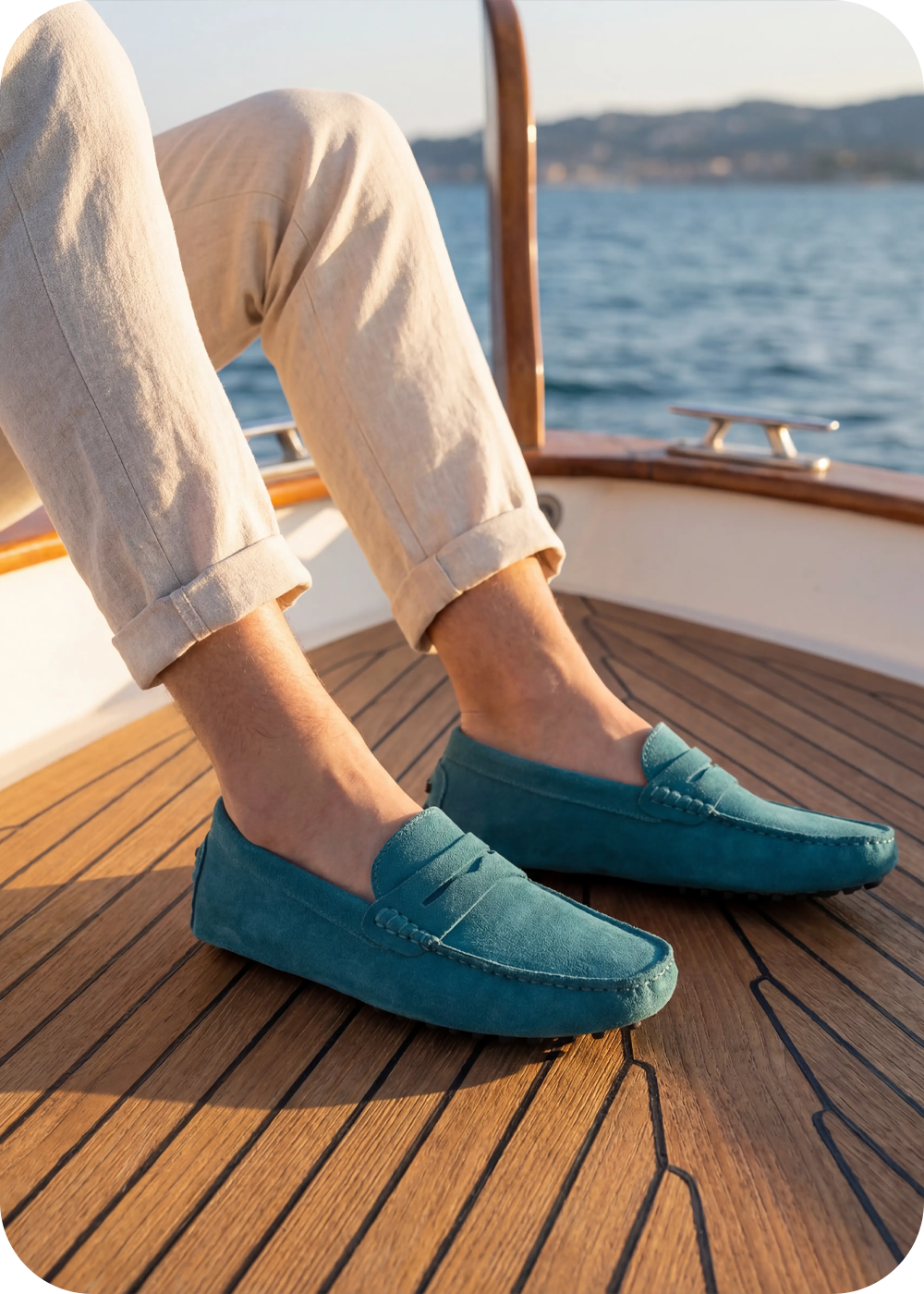 London Men's Suede Loafers